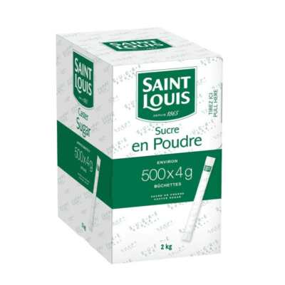 4G Saint Louis Log Sugar - Lot de 500
