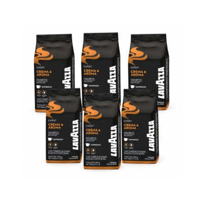 Kohvioad-Lavazza-Crema-e-Aroma-Expert-—-Pakk-6-kg-(6×1-kg)