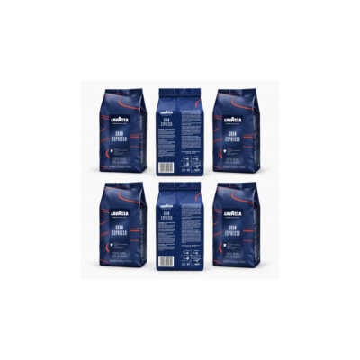 dos-Café-en-grains-Lavazza-Gran-Espresso-—-Pack-6-kg-(6-×-1-kg)