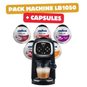 Kit Machine à café - Lavazza BLue LB1050 Classy Milk + 200 capsules