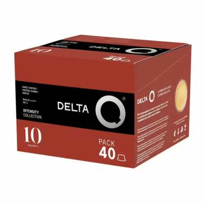 capsules de café delta Q Qalidus intensité 10 en 40 capsules