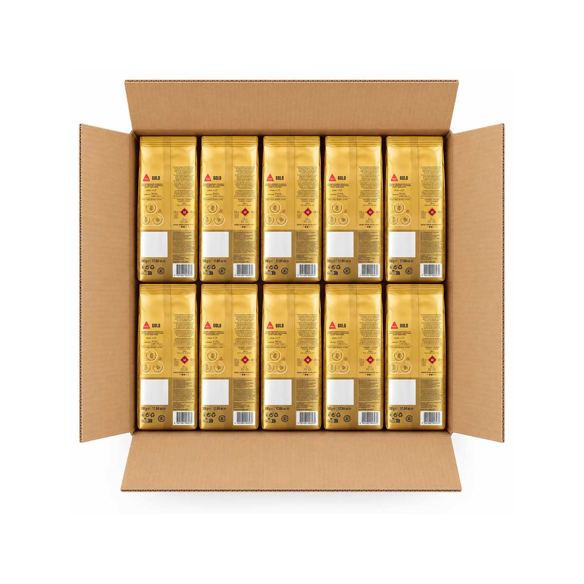 dos-Pack-kaffeebohnen-Delta-Cafés-Gold-5-kg-—-10-×-500-g dos-Pack-kaffeebohnen-Delta-Cafés-Gold-5-kg-—-10-×-500-g