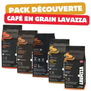 5 x 1 kg – Lavazza kávová zrna Discovery Pack