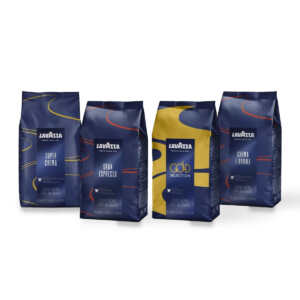 Coffret Dégustation Lavazza — 4 cafés en grains de 1 kg