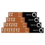 Delta Q QHARISMA N°12 Συσκευασία 10 x 10 κάψουλες — Delta Cafés — Cafemalin