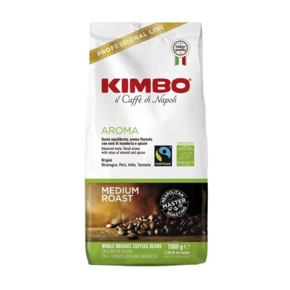 KIMBO cafe organico en grano 1kg