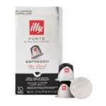 Illy Espresso Forte skrudintos kavos kapsulės, 10 vnt. — Cafemalin
