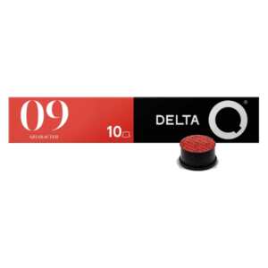 Cápsula Delta Q QHARACTER nº 9, equilibrada com notas de caramelo - Espresso Arábica compatível com máquinas Delta Q