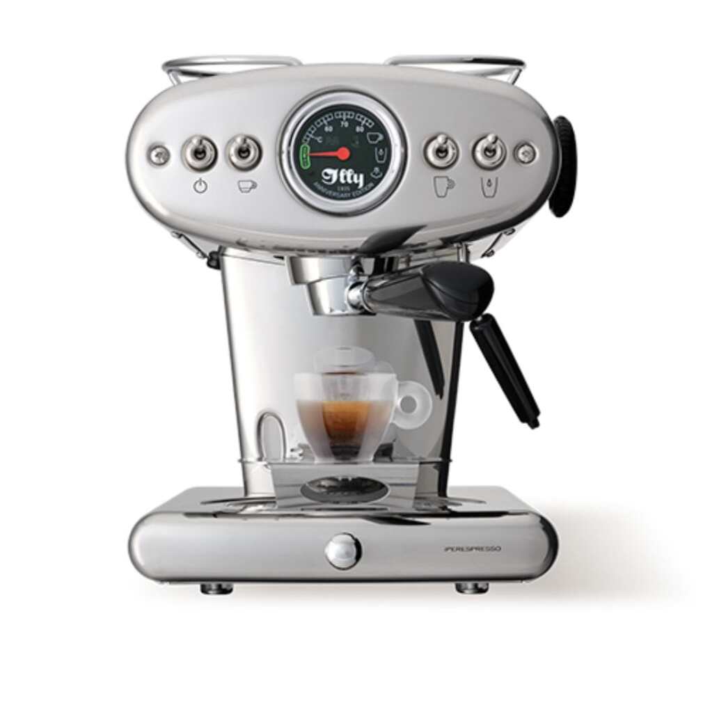 Machine à Café Illy Iperespresso X1 Anniversary Eco Mode – Inox 8 capsules