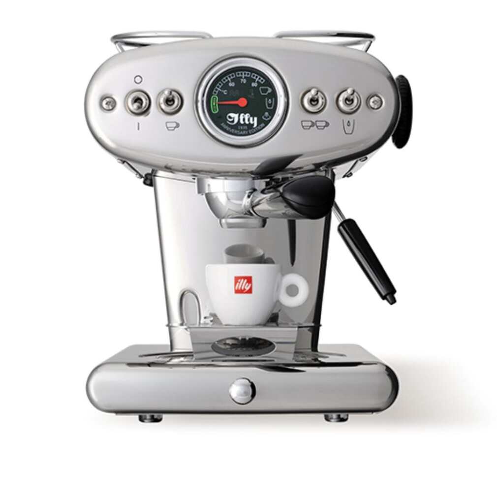 Illy X1 Coffee Machine Anniversary inox