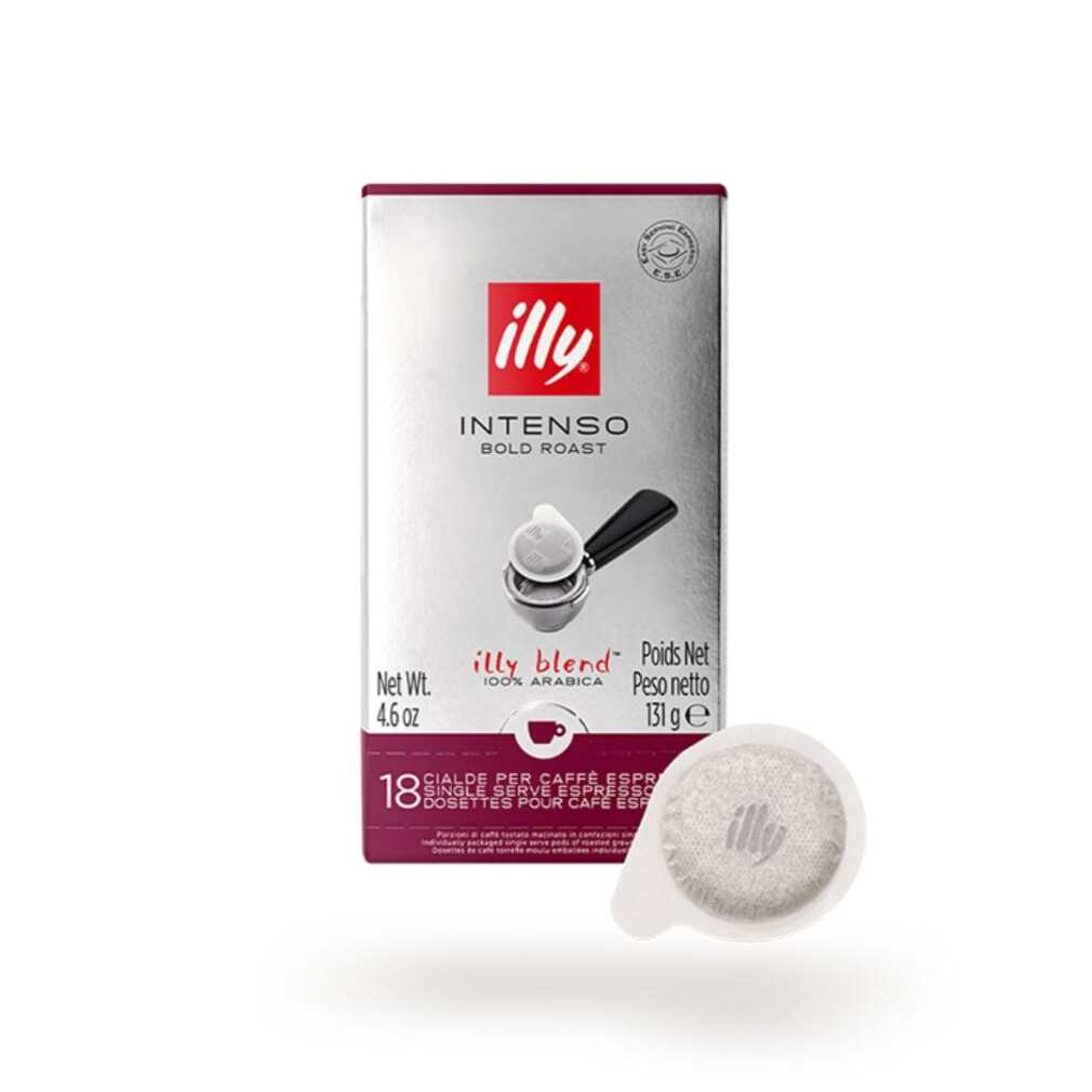 Dosettes Espresso Illy E.S.E Monodoses Intenso