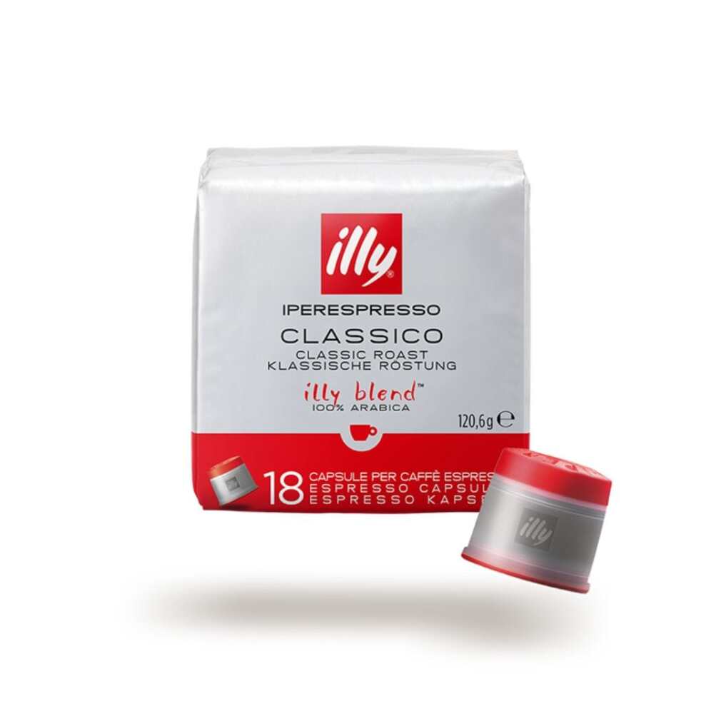 Café en Capsules Iperespresso Torréfaction Classico – 18 unités Illy