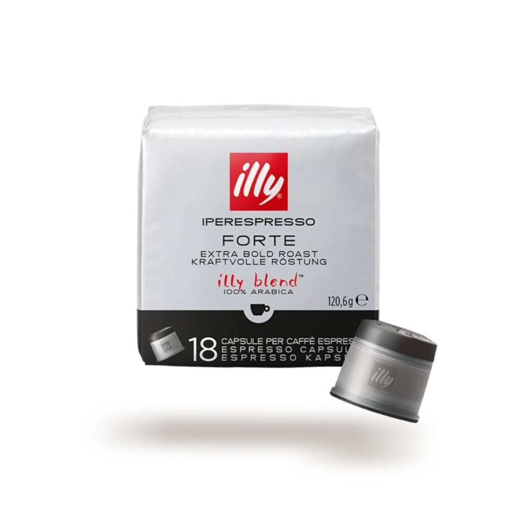 Capsules illy Iperespresso Torréfaction Forte 18 capsules