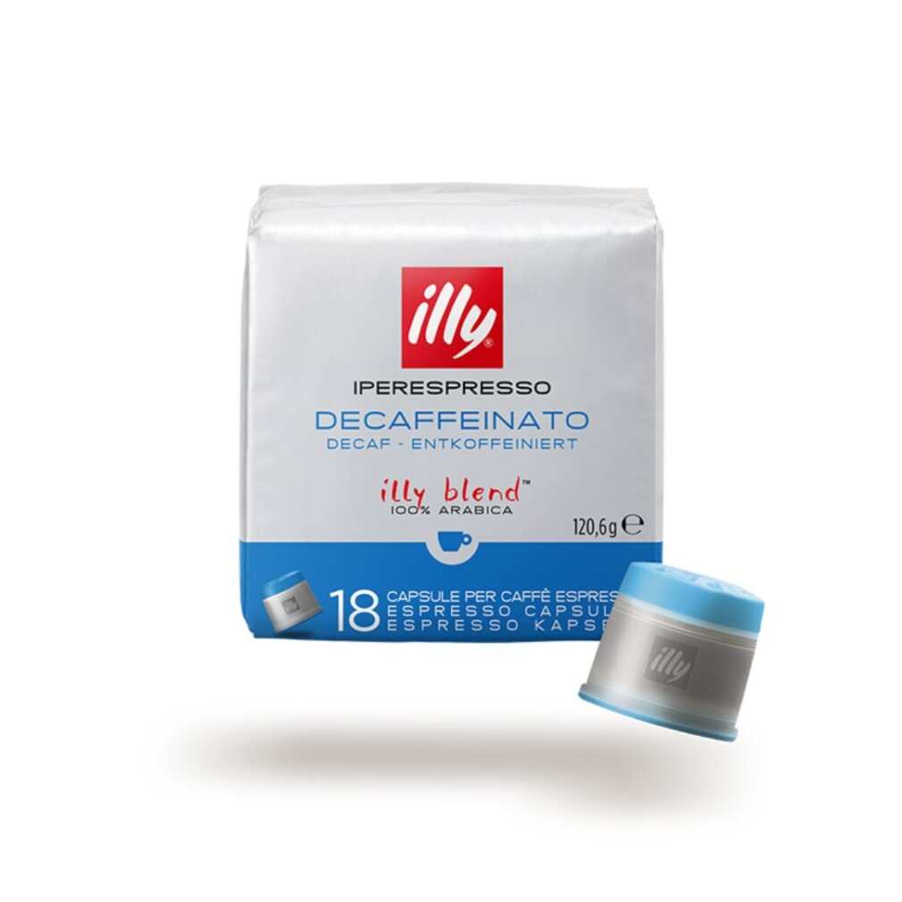 Capsules Illy Iperespresso Décaféinées