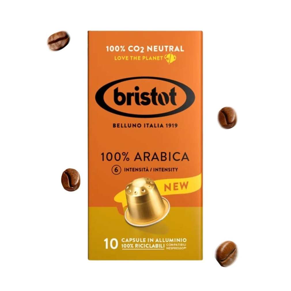 capsules Bristot Compatibles Nespresso® 100% Arabica 10 capsules
