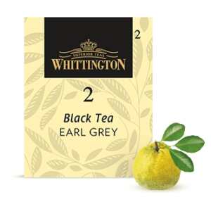 Chá Preto Whittington — 2 saquetas de chá Black , 15 saquetas de 1,9g cada