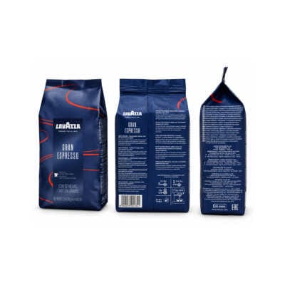 Lavazza Gran Espresso kohvioad 3kg — Blend Pro, täidlane, Ho.Re.Ca.