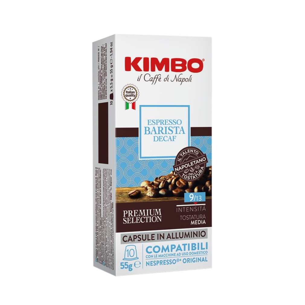 Cápsulas Kimbo Espresso Barista Décapéiné - Nespresso compatible