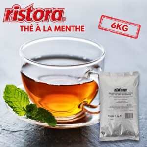 Thé Vert à la Menthe Instantané Ristora – 6 x 1 kg
