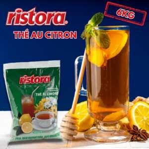 Thé Au Citron Instantané Ristora – 6 x 1 kg