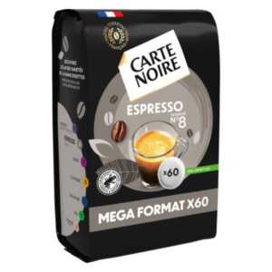 Café Carte Noire Espresso – Cápsulas Macias Intenso 100% Arábica, Intensidade 8
