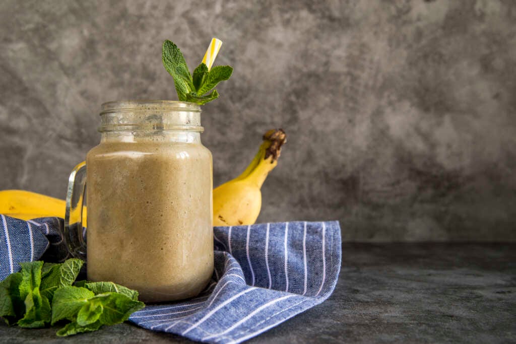 banana coffee smoothie