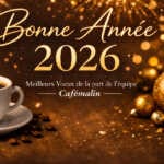 feliz año 2026 con cafémalin