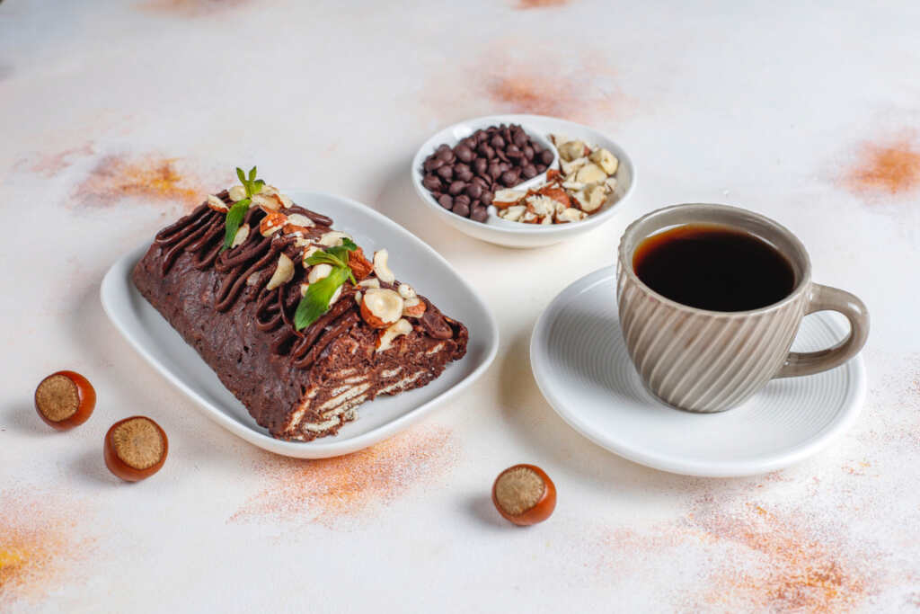 Juletræ - kaffe - chokolade