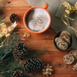 caife traidisiúnta ag an Nollaig