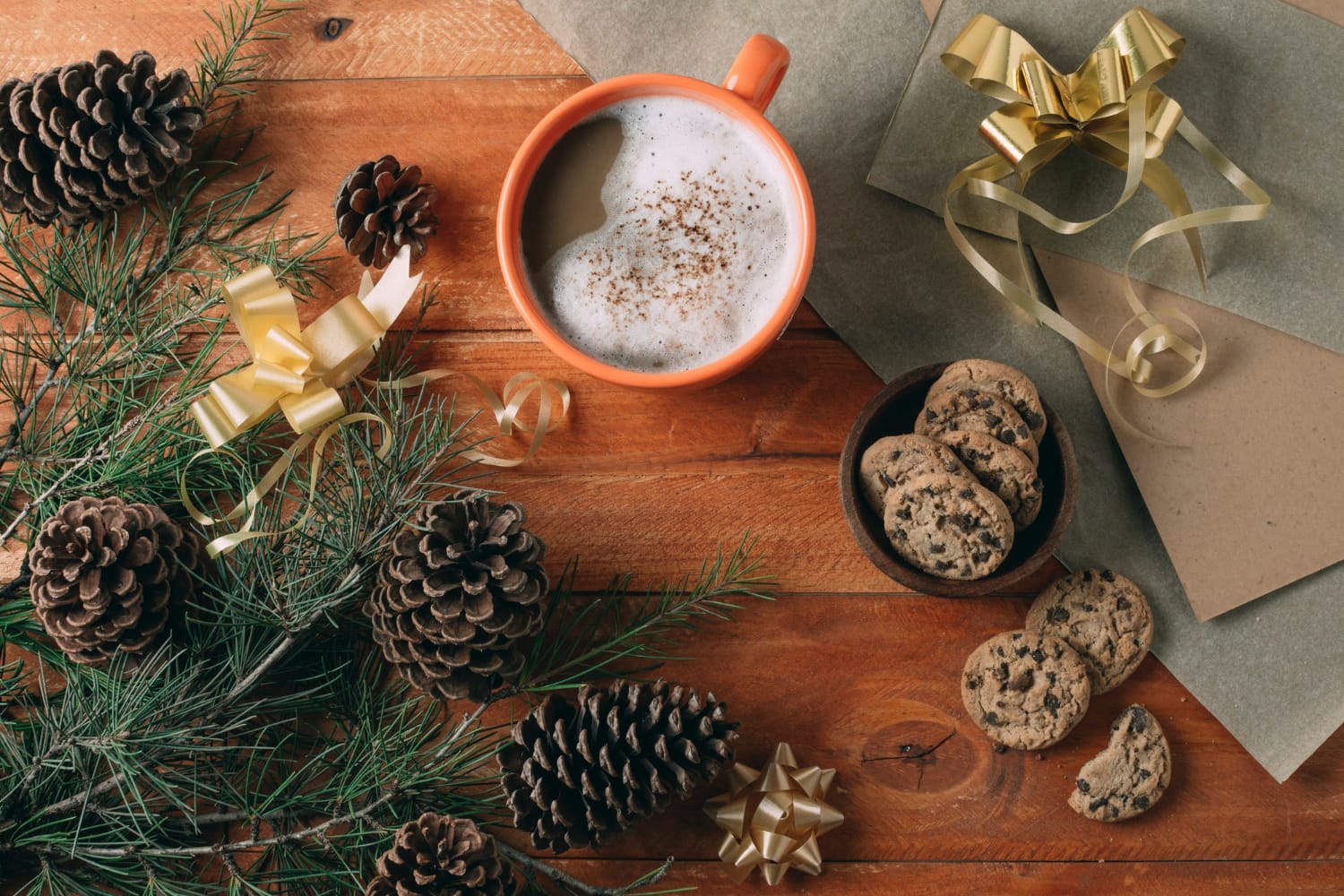 café traditionnel à Noel
