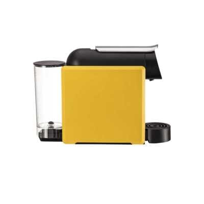 Delta Q Mini Qool kaffemaskin — Gul, sidovy, övervägande gul med svarta och transparenta element