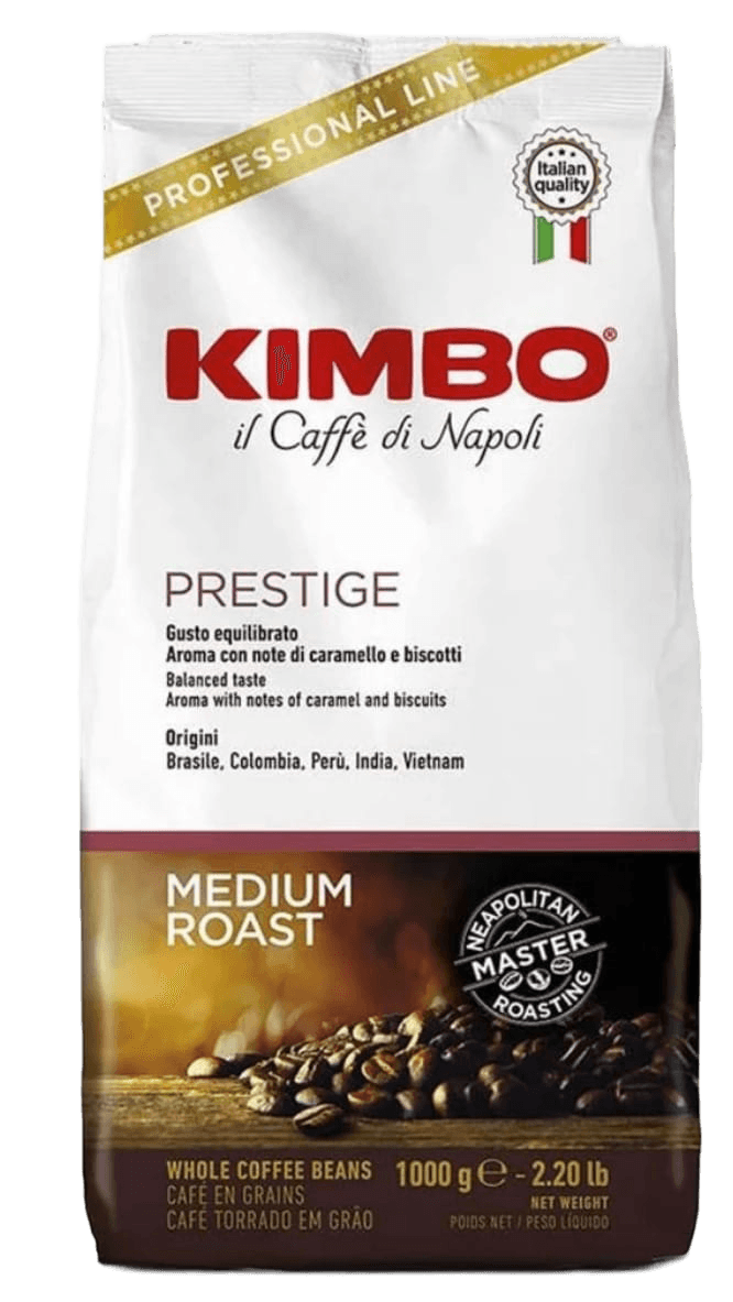 Café en grain Kimbo Prestige 1kg Cafémalin