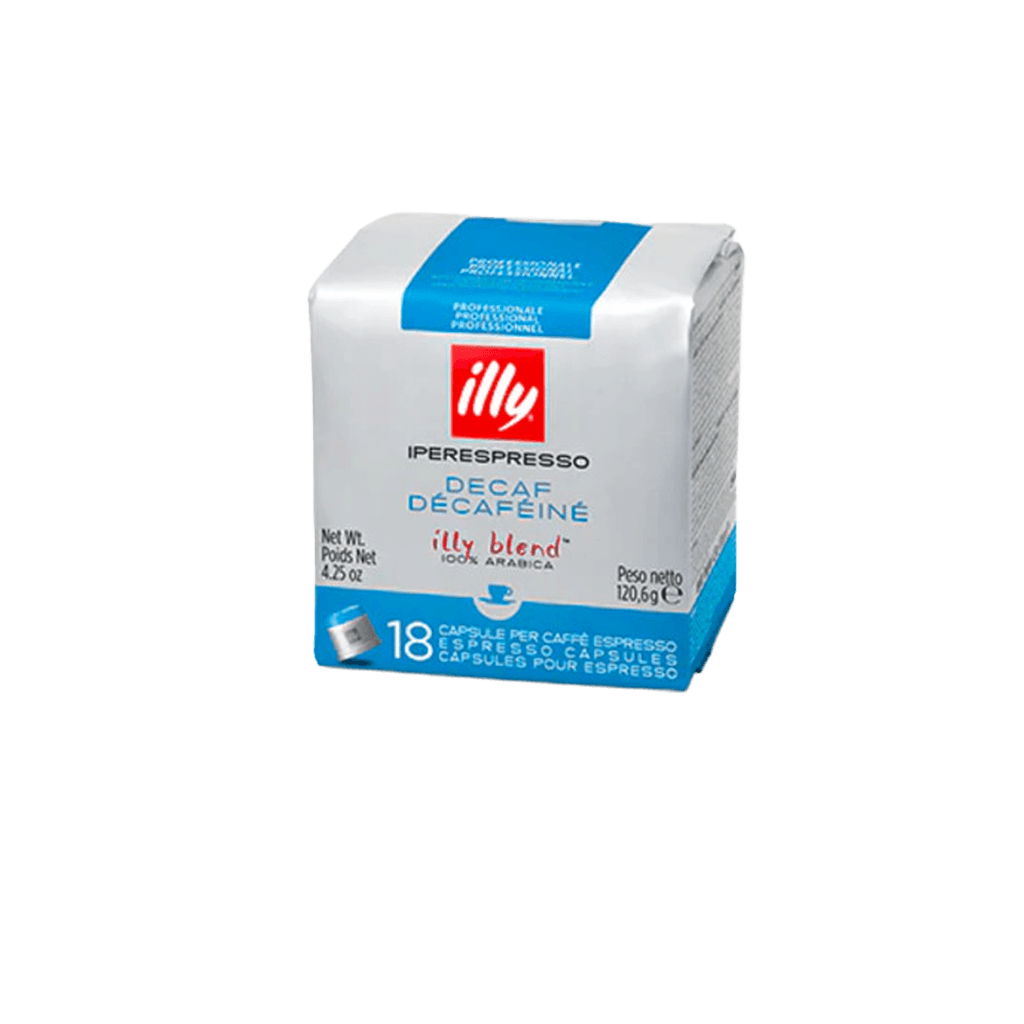 Capsules illy Iperespresso Professionnel Décaféiné 18 capsules