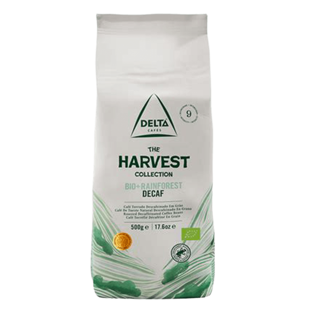 Paquet café en grains Delta Harvest Collection Bio Decaf