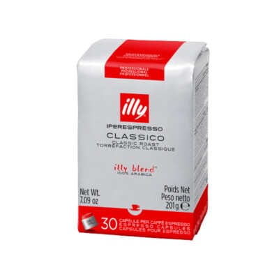 Café en Capsules Illy Iperespresso Professionnel torréfaction classico - 30 capsules