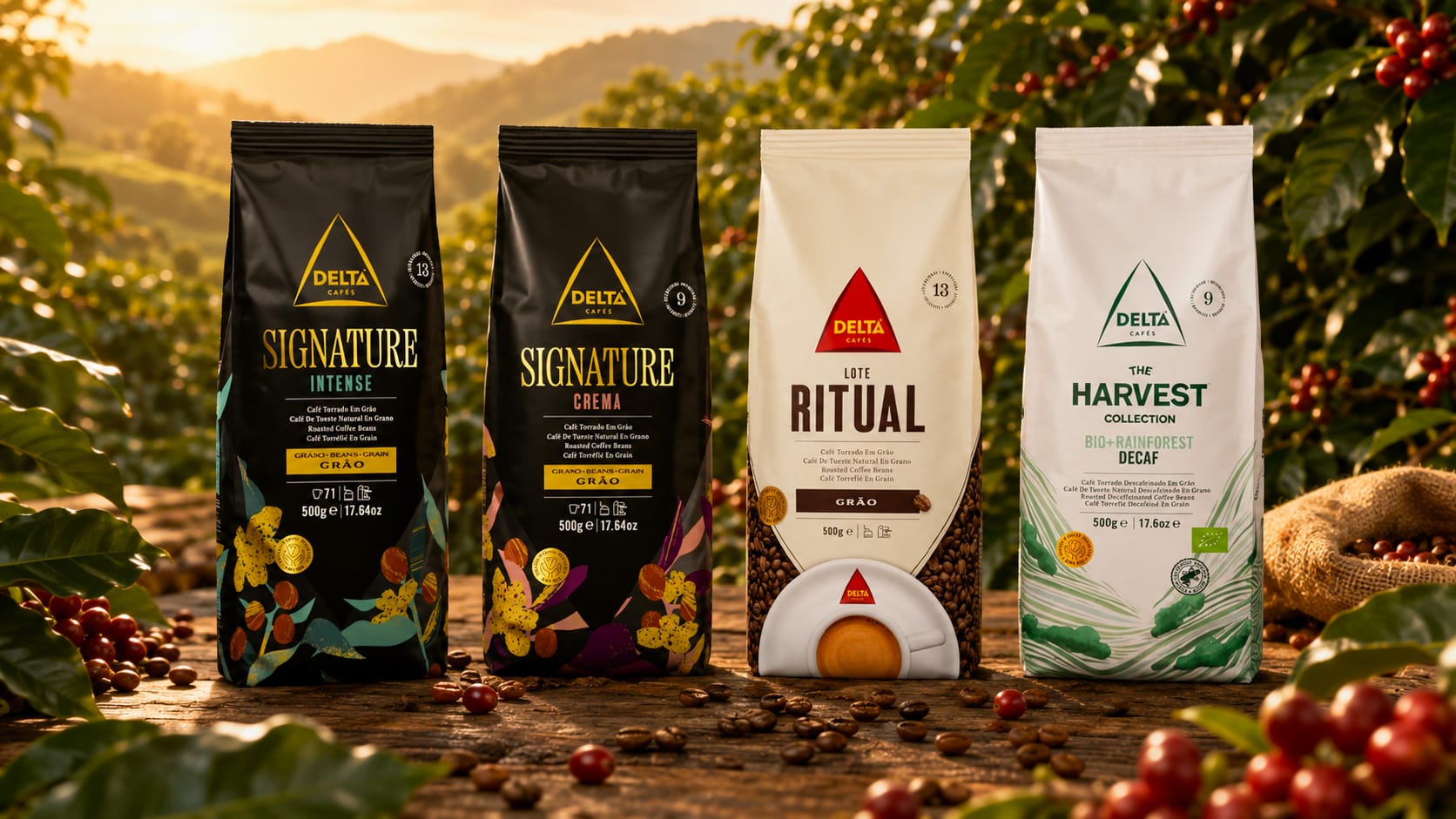 Nouveautés cafés en grains Delta sur Cafemalin