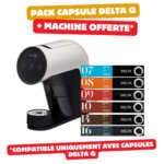 Delta q maq iconiq blanc 180 capsules fiche produit small — Cafemalin