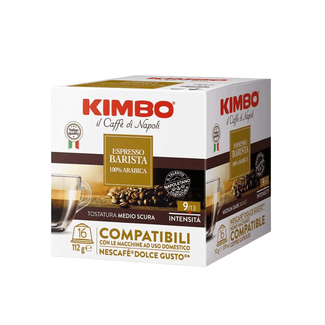 Kimbo Barista 100% Arabica - 16 capsules compatibles Dolce Gusto