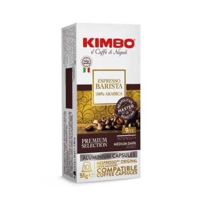 Capsules (koffiecups) kimbo espresso barista arabica — Cafemalin